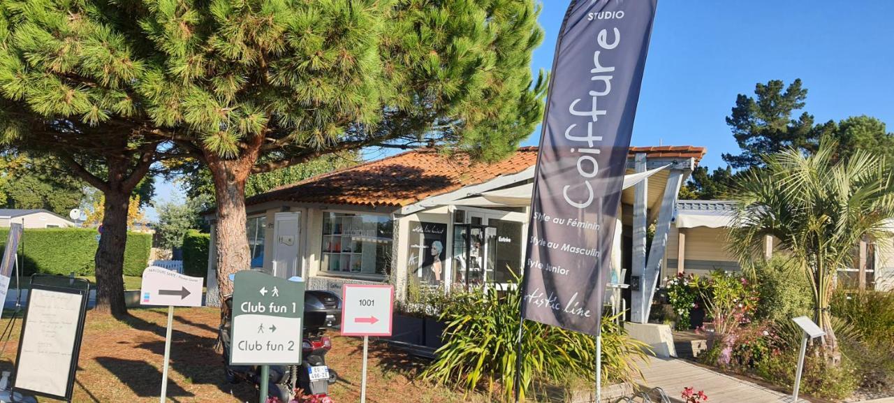 Mobilhome 2Ch Climatise-Terrasse Fermee-4 Velos-Camping 4 Etoiles Les Charmettes Les Mathes Exterior foto