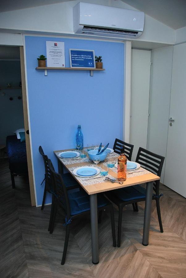 Mobilhome 2Ch Climatise-Terrasse Fermee-4 Velos-Camping 4 Etoiles Les Charmettes Les Mathes Exterior foto